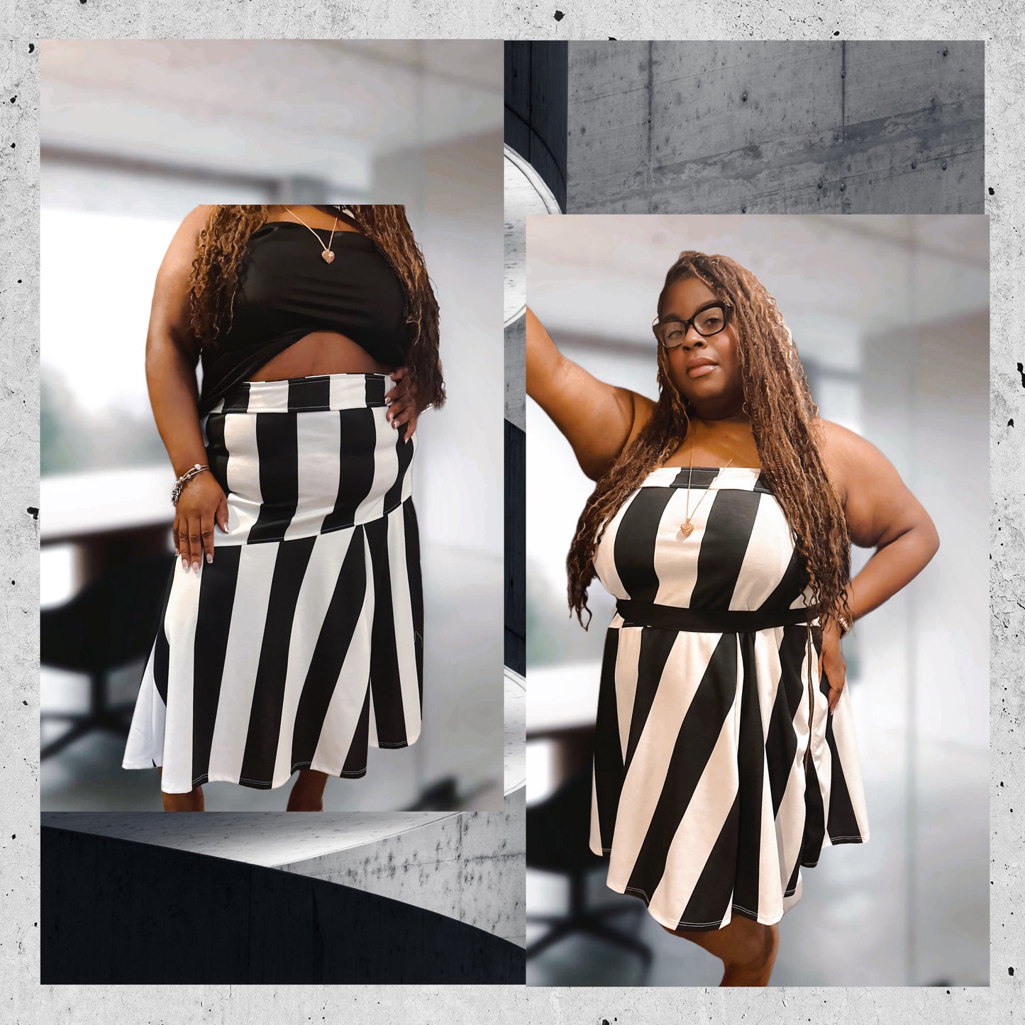 2-n-1 Skirt Dress