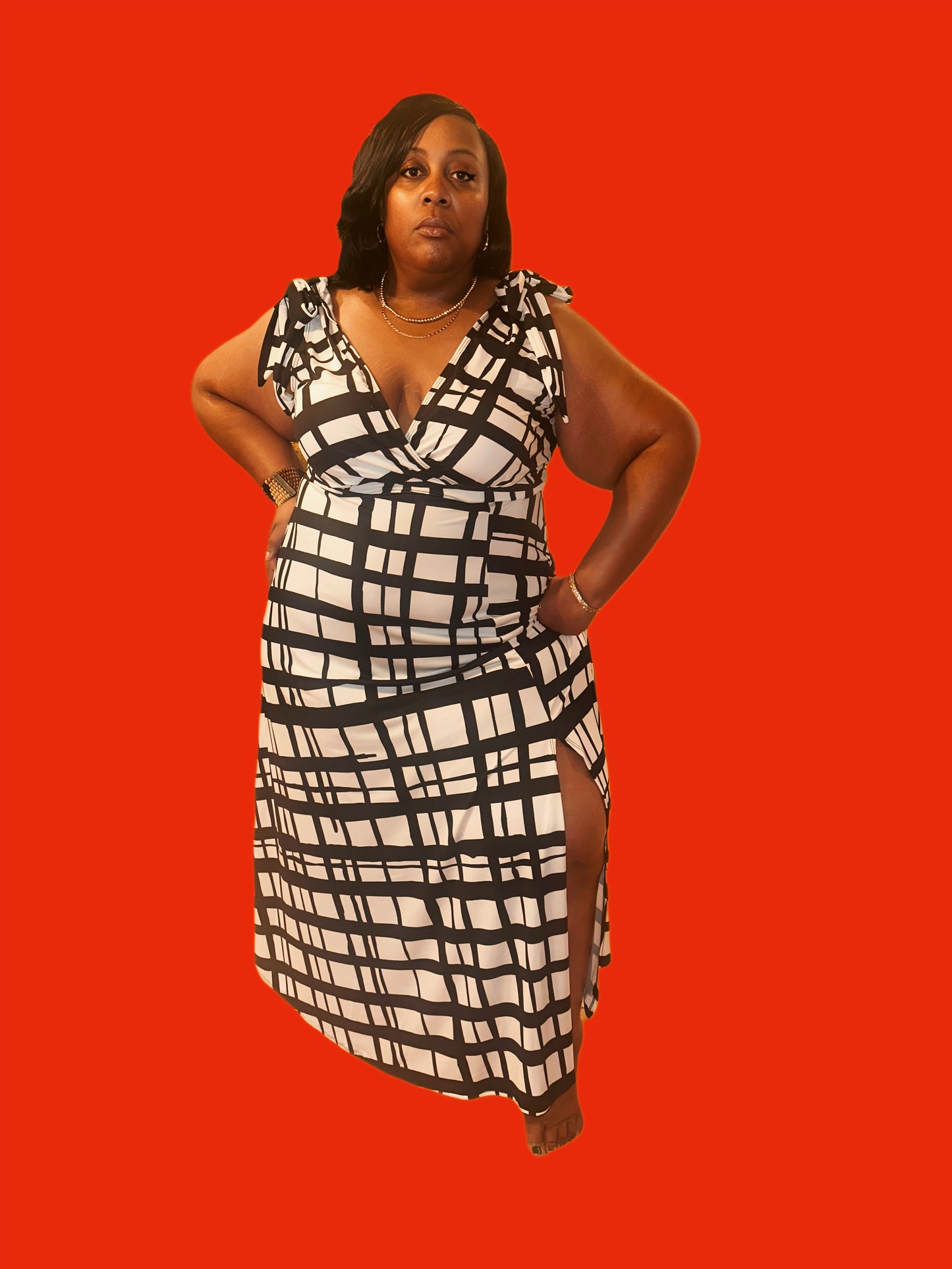 Black Fit Like a Glove Maxi