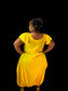 Canary Yellow Bubble Dress