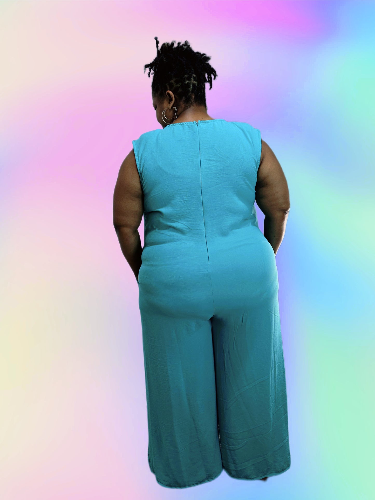 Teal Jumpsuit