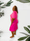 Hot Pink Soft Knit Dress