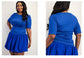 Royal Blue Soft Knit Dress